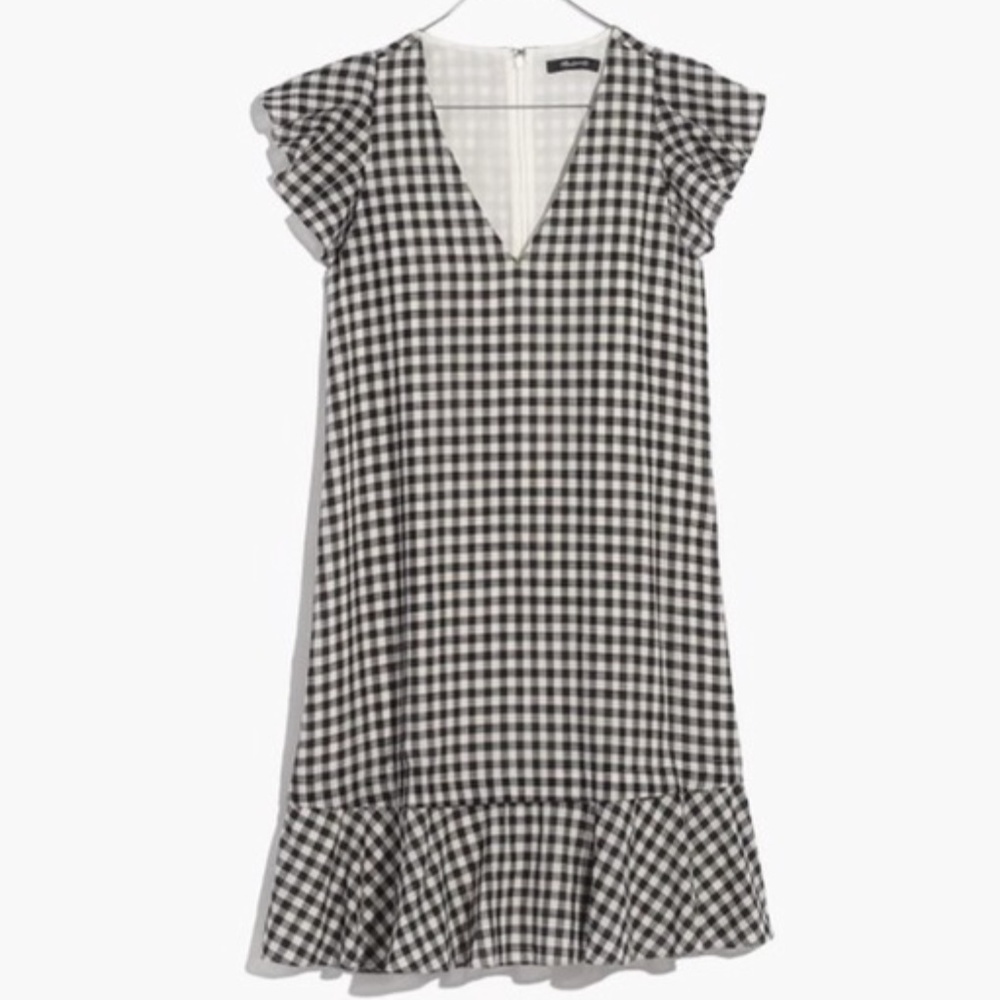 Madewell Gingham Dress